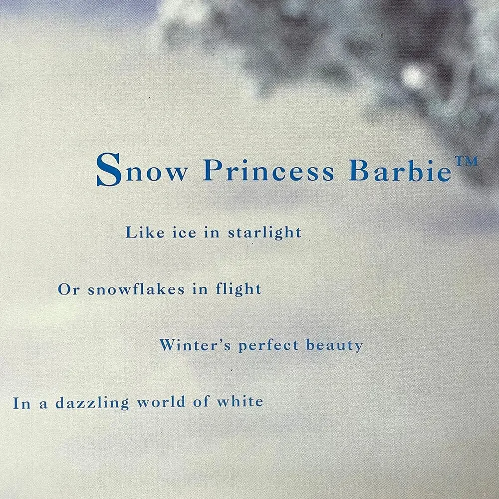 Mattel snow princess